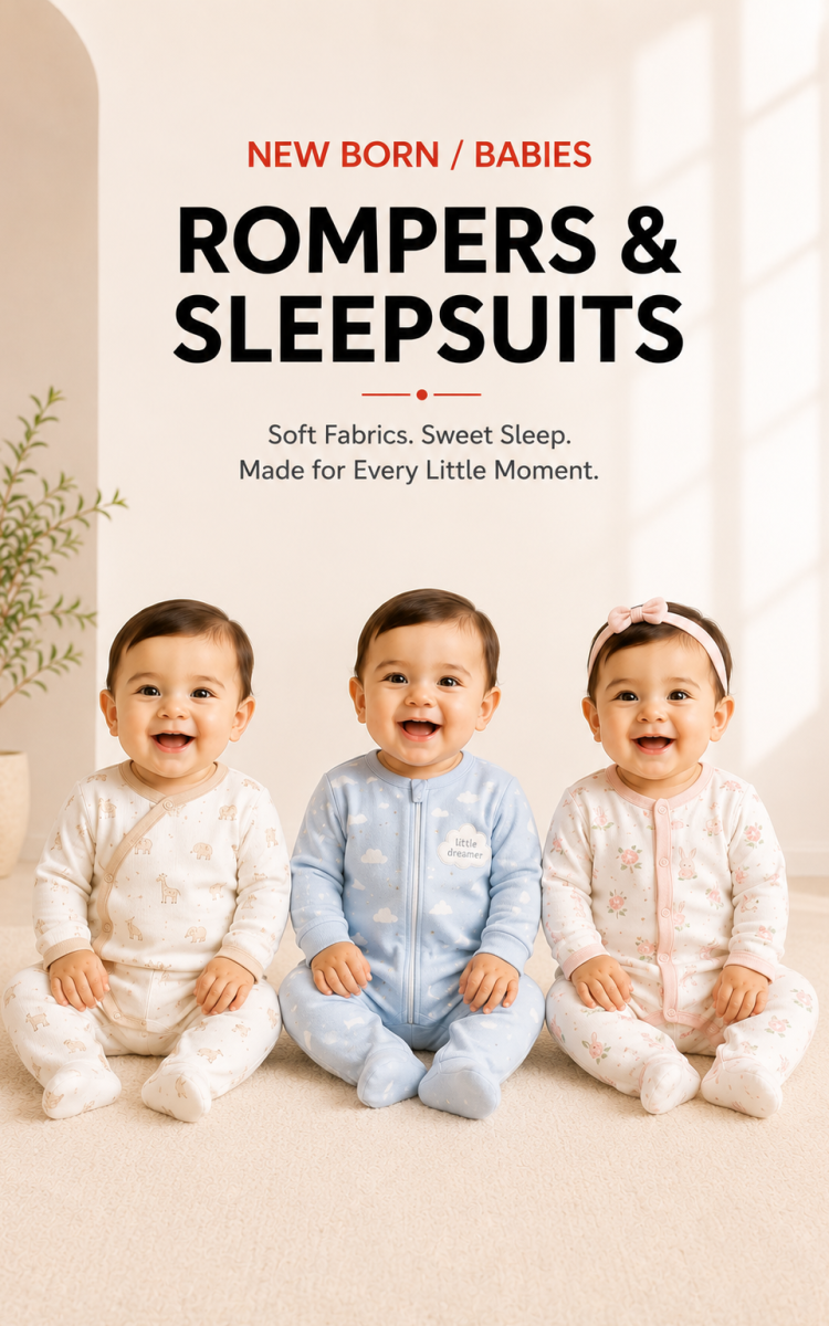 rompers & sleepsuits